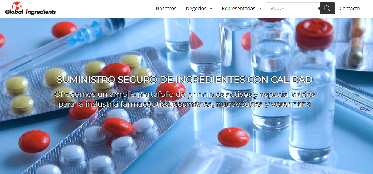 Captura de Global Ingredients